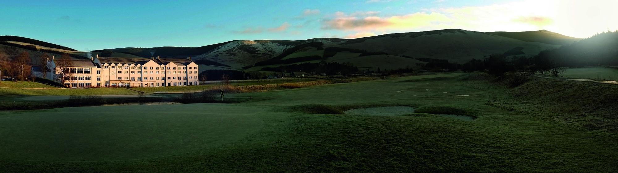 Macdonald Cardrona Hotel, Golf & Spa Peebles Exterior foto