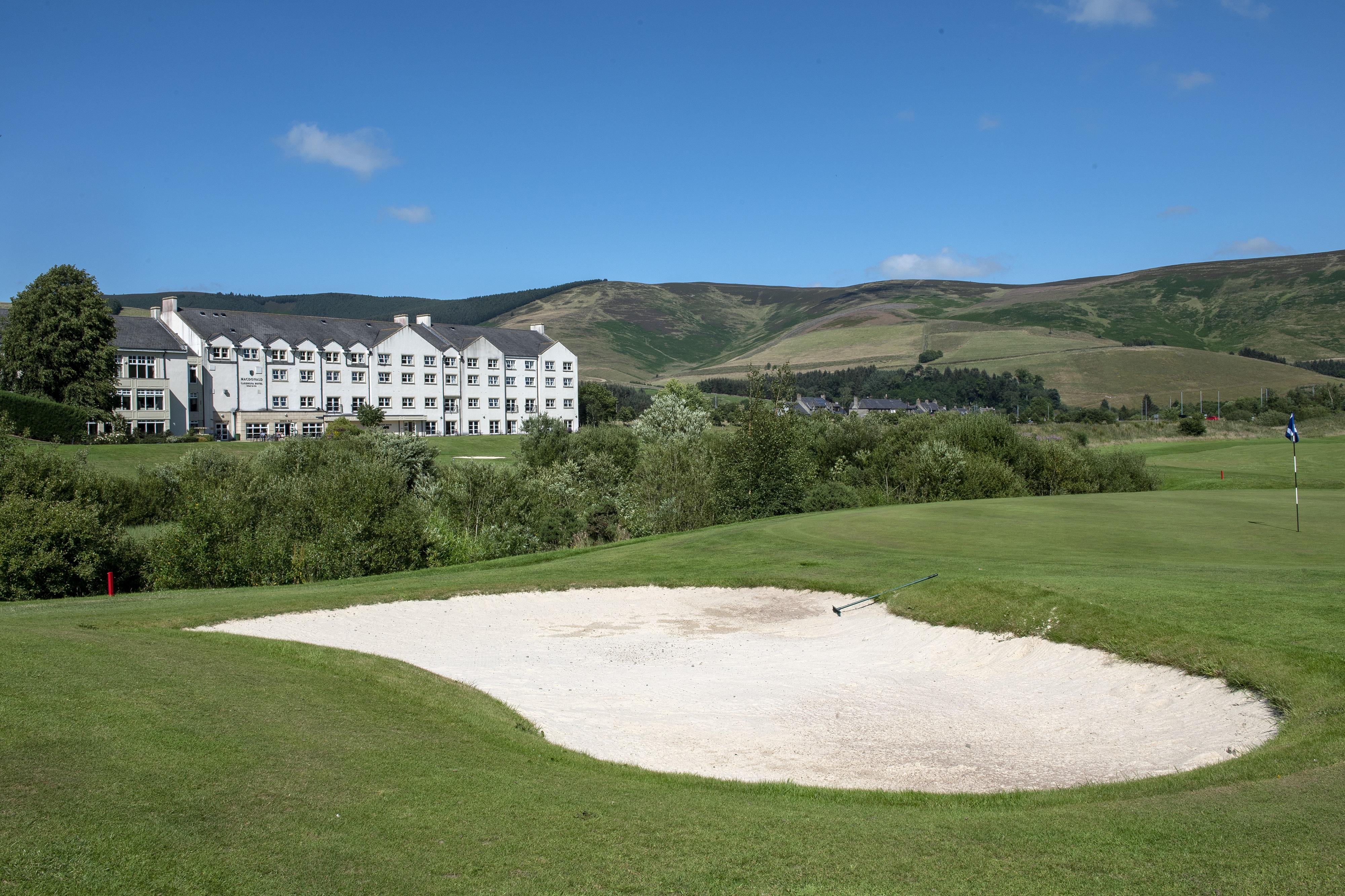 Macdonald Cardrona Hotel, Golf & Spa Peebles Exterior foto