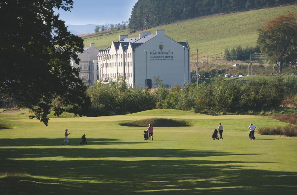 Macdonald Cardrona Hotel, Golf & Spa Peebles Exterior foto